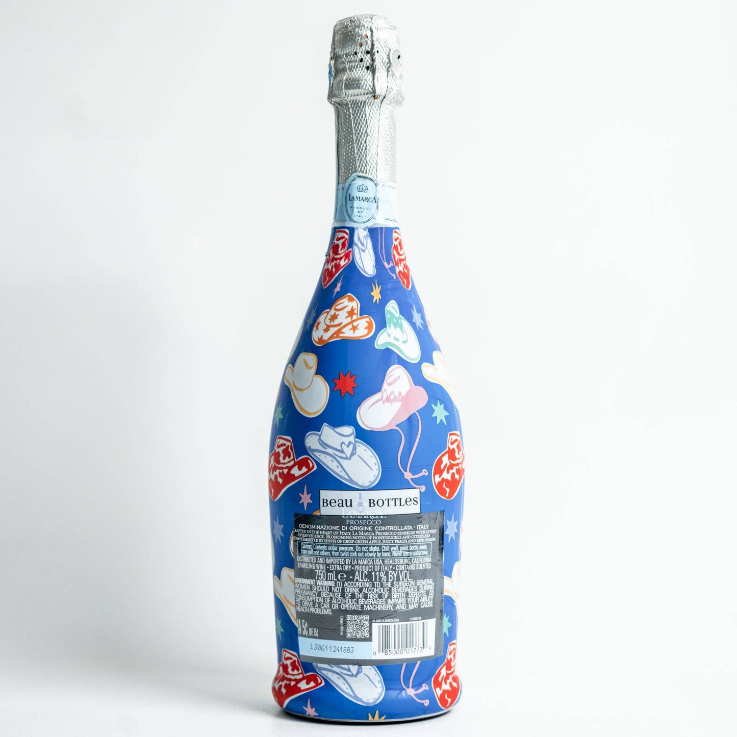 Beau Bottles Colorful Western Hats- Prosecco Collection