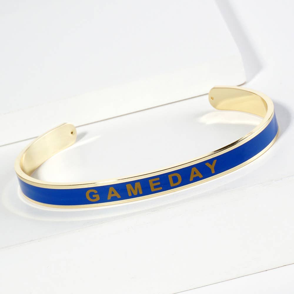 GAMEDAY Enamel Cuff Bracelet