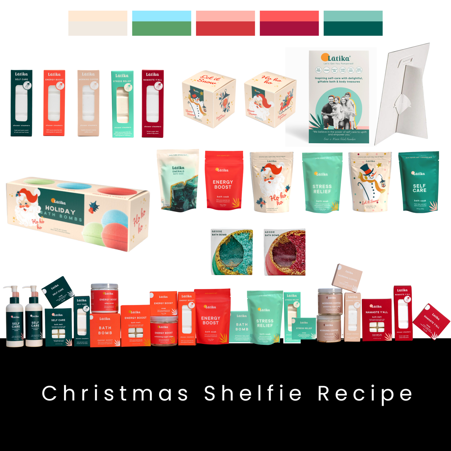 Snowman Fizzing Bath Soak | Christmas Stocking Stuffer