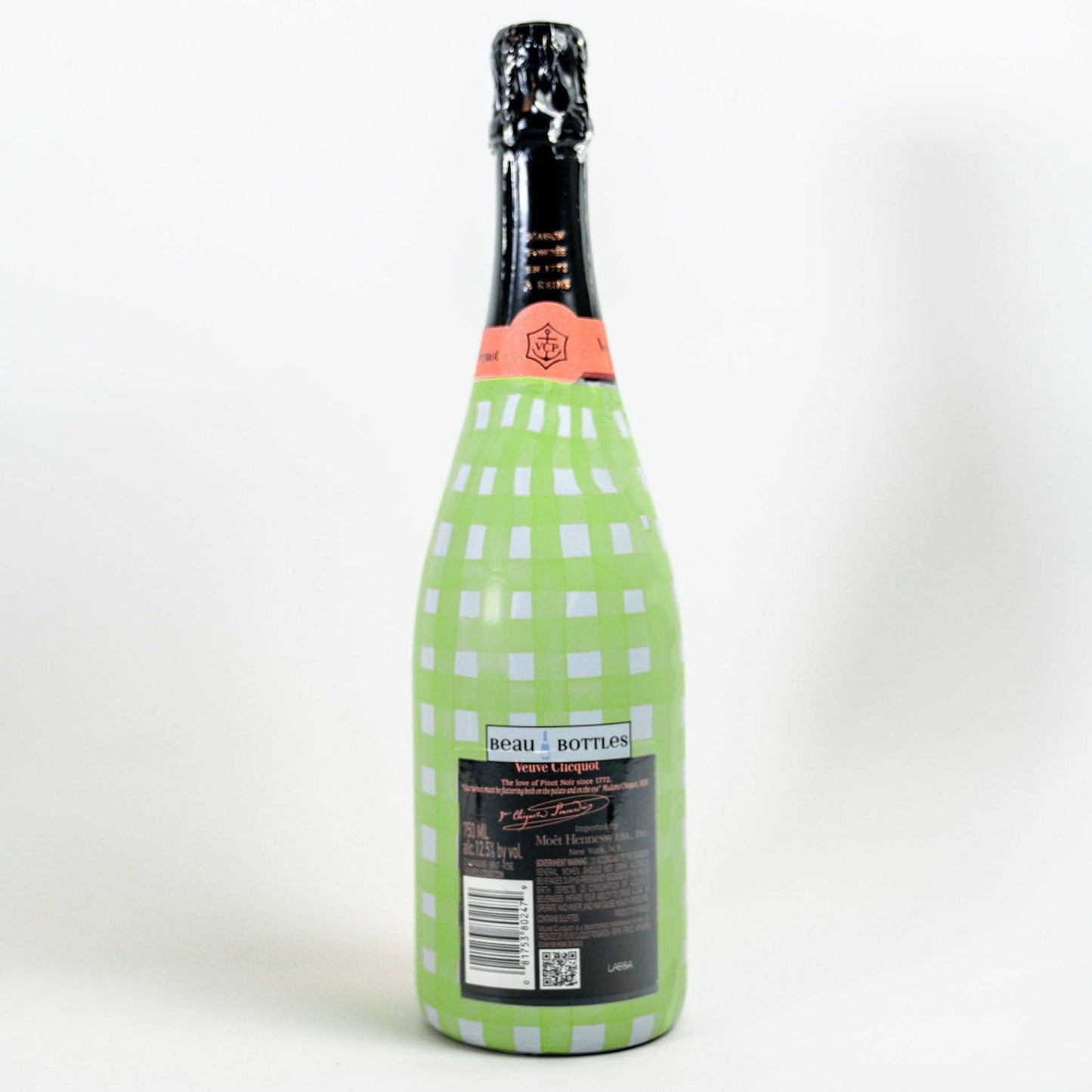 Beau Bottles Matcha Lemonade Picnic Gingham- Champagne Collection