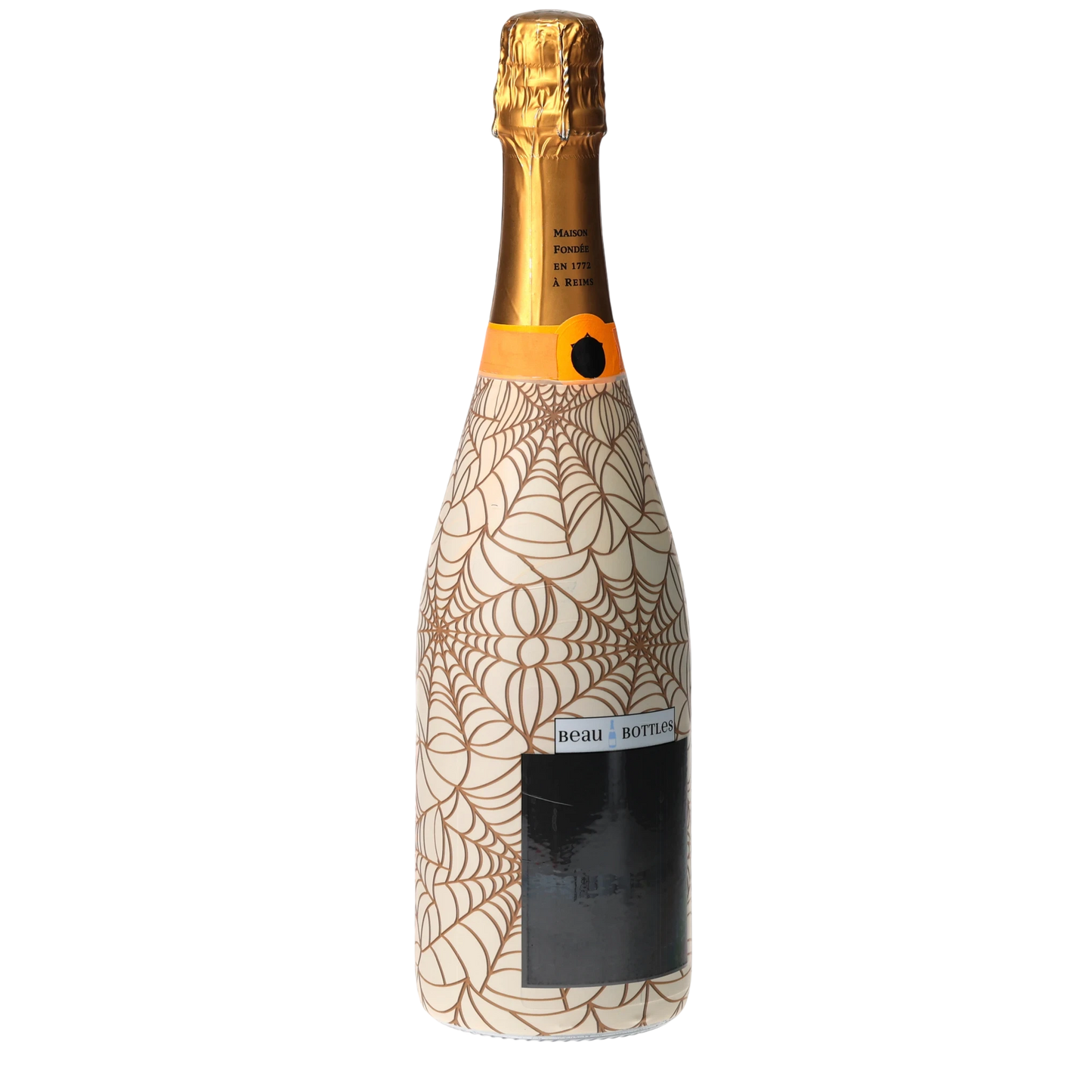 Autumn Web Champagne Bottle Wrap