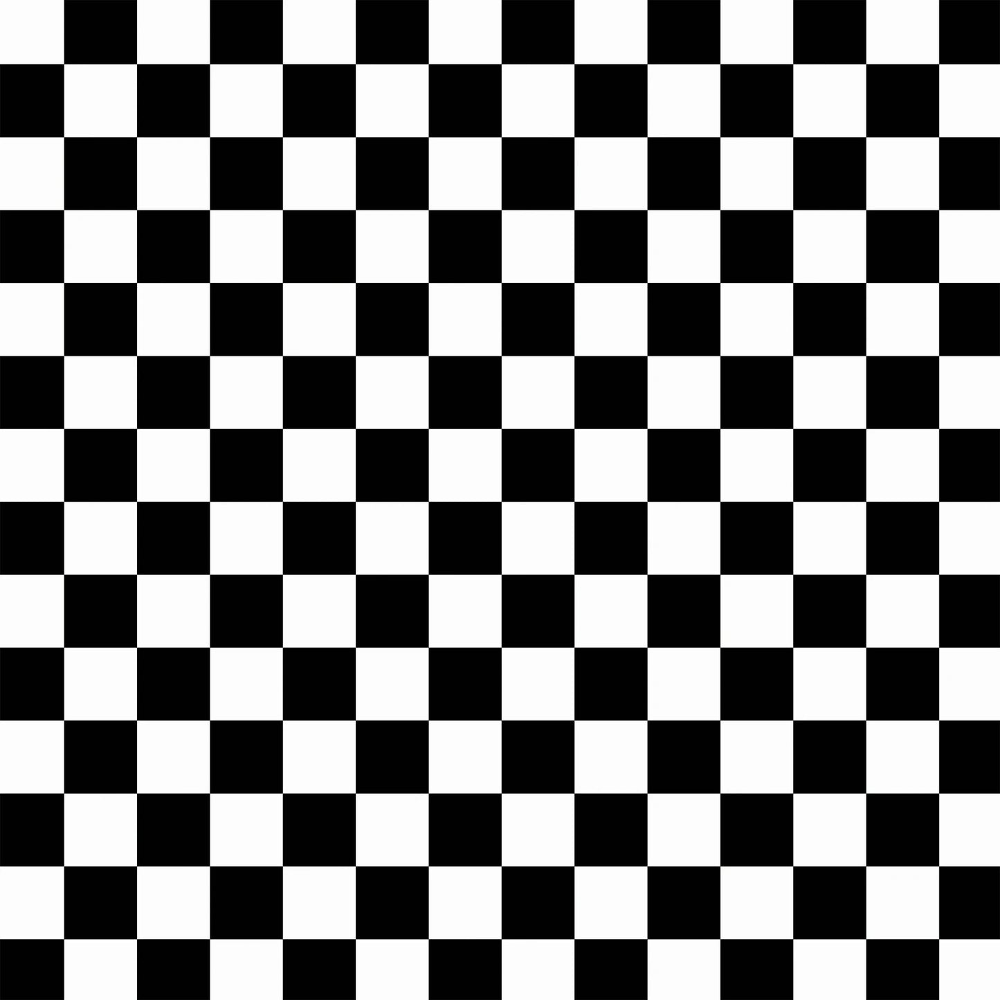 Black and White Checkers Champagne Bottle Wrap