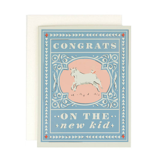 Congrats on the New Kid Baby Card: Default