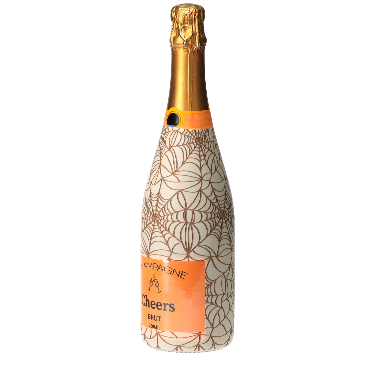 Autumn Web Champagne Bottle Wrap